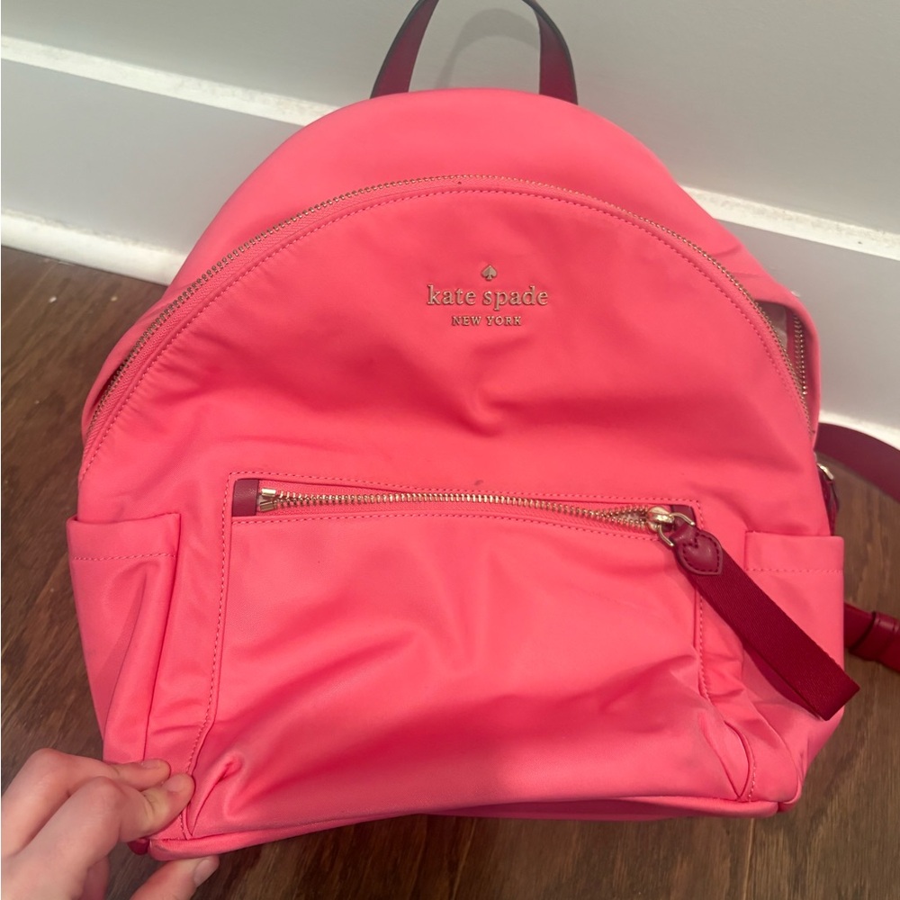 Kate Spade Vibrant Coral Backpack